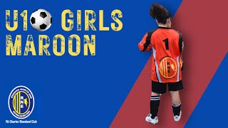 Pre Season with Reddish North End Under 10s Girls Maroon [upl. by Volotta]