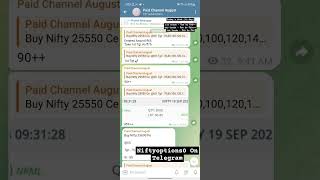 Live Trading In Nifty Options On Nifty Expiry 19Sep  Niftyoptions0 On Telegram  niftytips [upl. by Alaek]