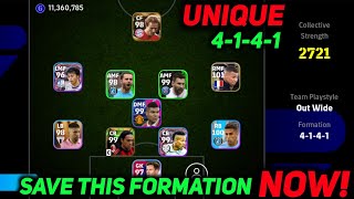 How To Get 4141 Formation In Efootball 2024  4141 Formation In Pes  424 Formation In Efootball2024 [upl. by Tadeo]