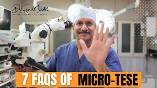 7 FAQS OF MICRO TESEDr Sunil Jindal Jindal Hospital Meerut [upl. by Sehguh]