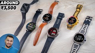 Ranking India’s Best SMART WATCH around ₹3000  ₹4000  WORST to BEST [upl. by Hnilym]