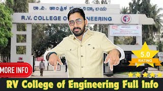 RV College Of Engineering  Fee Structure  Management Quota  Placements 2024 [upl. by Loleta]