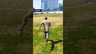 ¿Que personaje corre mas rapido en GTA 5 Franklin Michael o Trevor gta5 gtav shorts [upl. by Farley647]