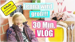 Ein emotionaler Tag 😭  Schulanmeldung von Leona  Wandbild im Babyzimmer  XXL VLOG  Isabeau [upl. by Garnet645]