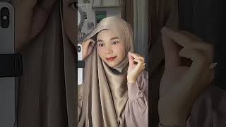 Tutorial Pashmina Silk tutorialpashmina pashminasilk hijab hijabstyle [upl. by Suinotna]