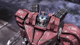 Zeta Primes Death Optimus Becomes the Last Prime  Transformers War for Cybertron [upl. by Trebma630]