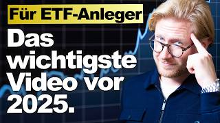 ETFFEHLER Dieses Video MÜSSEN Anleger vor 2025 sehen  Checkliste [upl. by Ethelred]