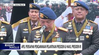 Apel Persiapan Pengamanan Pelantikan Presiden dan Wakil Presiden  Right Angle [upl. by Glenn]