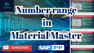 Number range in material master [upl. by Nancey961]