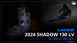 2024 Lange Shadow 130 LV Ski Boot Review with SkiEssentialscom [upl. by Ming]