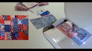 How to sew crumbs scraps together [upl. by Aiykan]