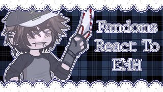 Fandoms React To …  Every Man HYBRID Edition  1    Gacha Reaction Video [upl. by Bravin264]