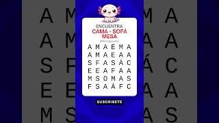 Sopa de Letras para MEJORAR tu Agilidad Mental [upl. by Nitsirc905]