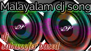 Malayalam dj beat boostednjanum varatte song dj remix [upl. by Nnayrb]