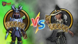 Death VS Life  ft Wolf Angle Wizard101 PVP [upl. by Schulze251]