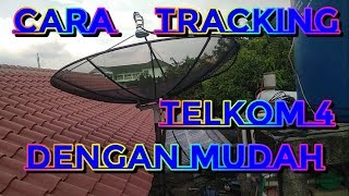 CARA MENCARI SINYAL TELKOM 4 TRACKING PALAPA TELKOM 4 TERBARU [upl. by Julissa]