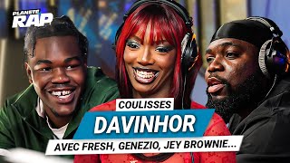 Les Coulisses Planète Rap de Davinhor Avec Fresh Genezio Jey Brownie et dautres invités [upl. by Maisie]