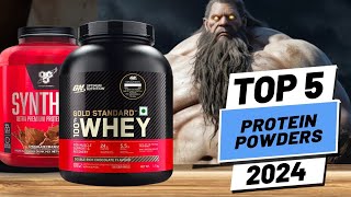 Top 5 BEST Protein Powders of 2024 💪 [upl. by Rehnberg]