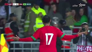 Sofiane Boufal Goal vs Brazil  Morocco vs Brazil  4K HD Quality [upl. by Virgy]