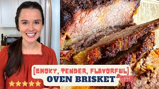 Smoky Oven Brisket [upl. by Eiramaneet]