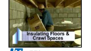 Insulating Floors and Crawl Spaces [upl. by Nisen]