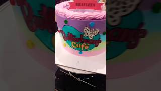 butter beans cafe cake design cakeart shortsfeed viral shorts cake [upl. by Eedahs]