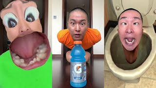 CRAZIEST Sagawa1gou Funny TikTok Compilation  Try Not To Laugh Watching Cactus Dance Challenge 2023 [upl. by Yordan]