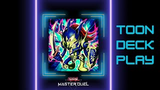 YUGIOH MASTER DUEL Quick Toon Deck Play  Pack Opening [upl. by Yeffej]