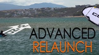 Relaunch Part II Advanced kiteboard tutorial [upl. by Culley171]