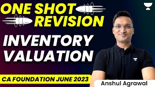 Inventory Valuation  One Shot Revision  CA Foundation June 2023  Anshul Agrawal [upl. by Damiani]