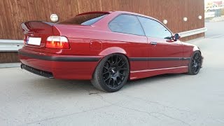 BMW E36 M3 S50B32 Turbo cold start [upl. by Moyer]