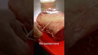 Technique Tuesday the butchers knot 🪢 🍖 [upl. by Gratianna]