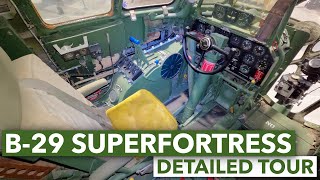 Detailed tour through a Boeing B29 Superfortress [upl. by Hgielrebmik2]