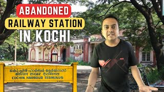 Abandoned Railway Station in Kochi 😬 Marine Drive Broadway [upl. by Atims]