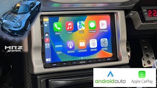 Cheap Double Din Wireless Carplay  Android Auto  ATOTO F7 WE [upl. by Ahsirtal]