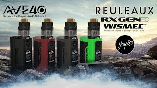 أر أكس أخر نسخة هل من منافس؟؟شيشة ثلاث بطاريات Wismec Reuleaux RX GEN3 300W [upl. by Lennor]