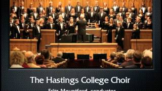 Hammerschmidt Machet die Tore weit The Hastings College Choir [upl. by Anaujik209]