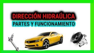 Dirección Hidráulica Partes  Como Funciona la Dirección  SISTEMA AUTOMOTRIZ [upl. by Naillimxam]