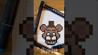 🐻Pixel art ideas💖 art pixel pixelart pixelartideas cute drawing [upl. by Ferwerda]