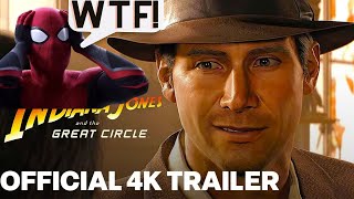 Indiana Jones and the Great Circle gameplay reveal trailer Reaction [upl. by Jennie]