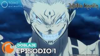 JUJUTSU KAISEN  Episodio 1 COMPLETO Doblaje en español [upl. by Arbrab]