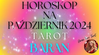 HOROSKOP NA PAŹDZIERNIK 2024  BARAN  TAROT [upl. by Enivid924]