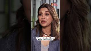 Sonali Bendre Emotional Moment During Interview For This Reason sonalibendre bollywood celebrity [upl. by Idner75]