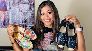 My shopping problem during Covid19shoeunboxingGucci and Tory Burch Espadrilles [upl. by Goodwin]