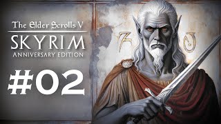 Lets Play Skyrim Anniversary Edition  02  The inevitable visit to Bleak Falls Barrow [upl. by Lenzi]