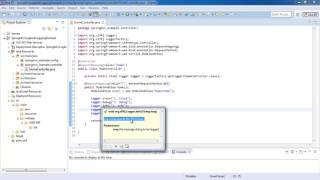 Spring 4 MVC Logback SLF4J Example  Spring MVC Tutorial for Beginners [upl. by Dunlavy963]