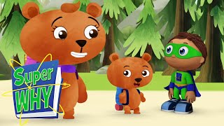 Three Bears go Camping amp MORE  Super WHY  New Compilation  Cartoons For Kids [upl. by Nevla477]