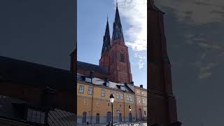 Uppsala Cathedral Swedenuppsala travel [upl. by Lisabeth]