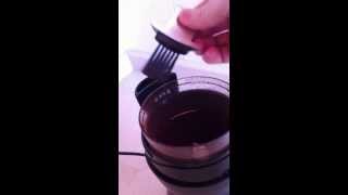 DeLonghi KG49 90g Electric Coffee Grinder Cleaning Brush Review part 2 [upl. by Laucsap]