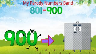 My Parody Numbers Band 801900 But Uncannyblock band giga different Comparison S9 D Remix9 [upl. by Adnovahs592]